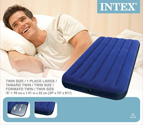 Intex 68757 - Colchón hinchable Classic individual 99 x 191 x 22 cm