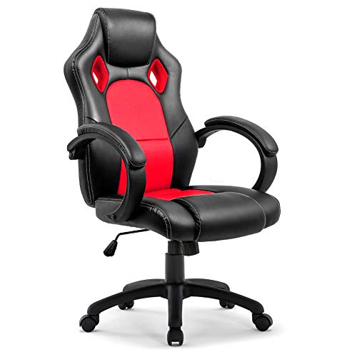 IntimaTe WM Heart Silla de Escritorio de Oficina de PU, Racing,Asiento Giratorio del Escritorio del Ordenador IntimaTe WM Heart Silla de Escritorio de Oficina de PU, Racing,Asiento Giratorio del Escritorio del Ordenador