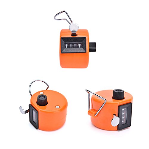 INTVN Contador Manual, 6 Piezas Contador de 4 Dígitos Hand Tally Counters para Golf/Eventos / Deporte/Entrenador / Escuela, 6 Colores INTVN Contador Manual, 6 Piezas Contador de 4 Dígitos Hand Tally Counters para Golf/Eventos / Deporte/Entrenador / Escuela, 6 Colores