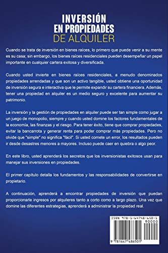 Inversión en propiedades de alquiler: Descubra los secretos de la inversión y la gestión de bienes raíces, y encuentre aquellas propiedades de inversión que le proporcionen ganancias pasivas Inversión en propiedades de alquiler: Descubra los secretos de la inversión y la gestión de bienes raíces, y encuentre aquellas propiedades de inversión que le proporcionen ganancias pasivas