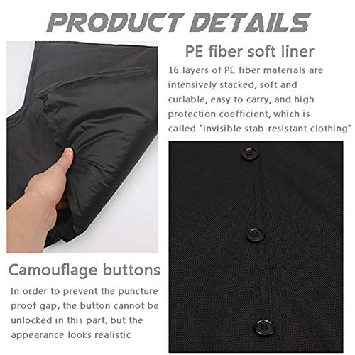 Invisible Acero De Manganeso Ropa Resistente A Las Estambres Escama De Pez ChalecoAntiterrorismoTácticoChalecoDeCuchillosProtecciónparaEl Pecho Invisible Acero De Manganeso Ropa Resistente A Las Estambres Escama De Pez ChalecoAntiterrorismoTácticoChalecoDeCuchillosProtecciónparaEl Pecho
