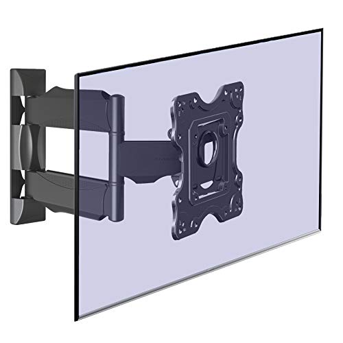 Invision Soporte de Pared para TV 26-42 Pulgadas - Montaje en Pared Ultra Delgado Articulado - Inclinación y Giratorio - MAX VESA 200x200 mm - hasta 40 kg de Peso (HDTV-M)