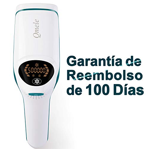 IPL Depiladora Luz Pulsada para Mujeres Veme 500,000 Disparos Maquina Depilacion Laser Permanente Refrigeración ICE Uso Doméstico para Cara, Axilas, Brazos, Pecho, Espalda, Línea de Bikini y Piernas IPL Depiladora Luz Pulsada para Mujeres Veme 500,000 Disparos Maquina Depilacion Laser Permanente Refrigeración ICE Uso Doméstico para Cara, Axilas, Brazos, Pecho, Espalda, Línea de Bikini y Piernas