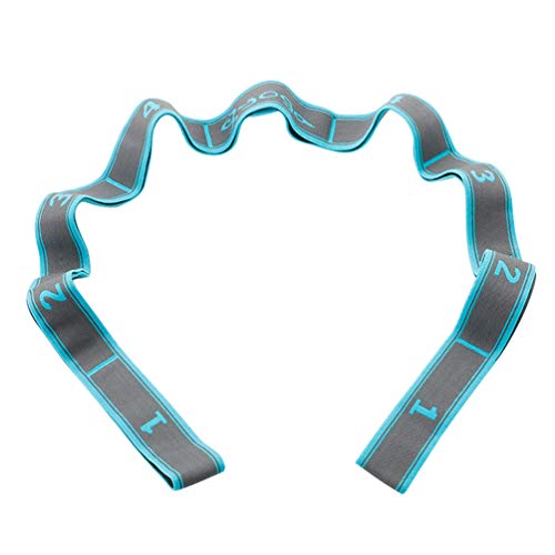 iplusmile Correa Elástica de Yoga Yoga Multifuncional Pilates Cuerdas de Tracción con Estiramiento de Isquiotibiales para Mujeres Damas Principiantes Azul iplusmile Correa Elástica de Yoga Yoga Multifuncional Pilates Cuerdas de Tracción con Estiramiento de Isquiotibiales para Mujeres Damas Principiantes Azul