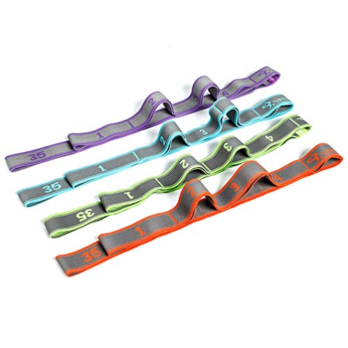 iplusmile Correa Elástica de Yoga Yoga Multifuncional Pilates Cuerdas de Tracción con Estiramiento de Isquiotibiales para Mujeres Damas Principiantes Azul iplusmile Correa Elástica de Yoga Yoga Multifuncional Pilates Cuerdas de Tracción con Estiramiento de Isquiotibiales para Mujeres Damas Principiantes Azul