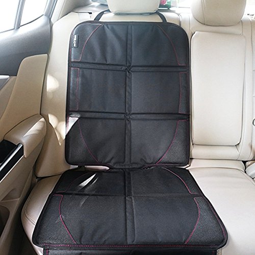 IREGRO Protector de Asiento de Coche Mejor Protección Asientos de Los Coches del Bebé, Estera del Perro, Cubierta Protege Tapicería del Cuero o del Paño del Vehículo Automotor