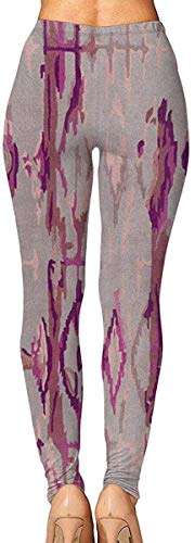 Irener Leggings de Entrenamiento Deportivo con pantalón de Yoga Purple 90 Degree Womens Compression Workout Leggings