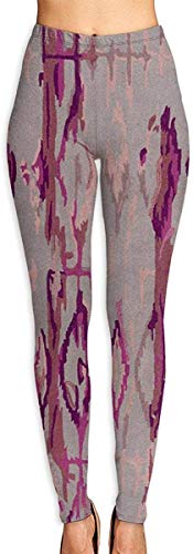 Irener Leggings de Entrenamiento Deportivo con pantalón de Yoga Purple 90 Degree Womens Compression Workout Leggings