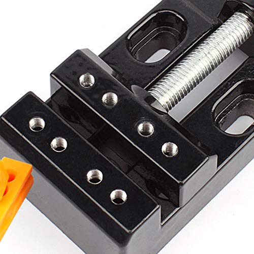 Iriisy Mini abrazadera plana abrazadera de banco de mandíbula prensa de taladro tornillo de banco de mesa paralela herramienta de talla artesanal para escultura DIY Iriisy Mini abrazadera plana abrazadera de banco de mandíbula prensa de taladro tornillo de banco de mesa paralela herramienta de talla artesanal para escultura DIY