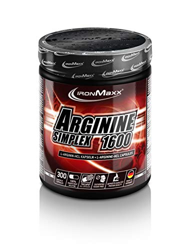 IronMaxx Arginine Simplex 1600 Tricaps 300 Cápsulas 600 g