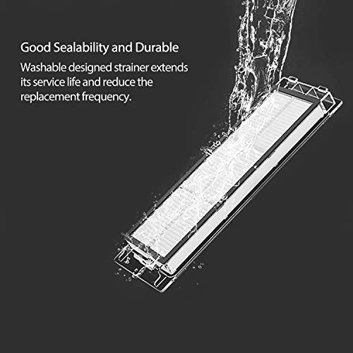 Isincer Accesorios de Repuesto XIAOMI MI Robot Aspiradora, Robot Roborock S50 S51 Piezas de Repuesto Cepillo y filtros para aspiradora Isincer Accesorios de Repuesto XIAOMI MI Robot Aspiradora, Robot Roborock S50 S51 Piezas de Repuesto Cepillo y filtros para aspiradora