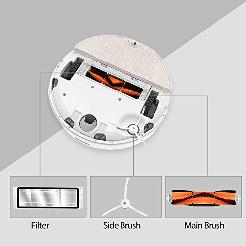 Isincer Accesorios de Repuesto XIAOMI MI Robot Aspiradora, Robot Roborock S50 S51 Piezas de Repuesto Cepillo y filtros para aspiradora Isincer Accesorios de Repuesto XIAOMI MI Robot Aspiradora, Robot Roborock S50 S51 Piezas de Repuesto Cepillo y filtros para aspiradora