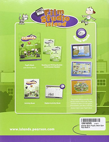 Islands Spain Pupils Book 4 + Brain Gym Pack