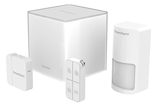 iSmart Alarm Paquete inteligente de seguridad para el estudios y apartamentos de 1 dormitorio, Blanco iSmart Alarm Paquete inteligente de seguridad para el estudios y apartamentos de 1 dormitorio, Blanco