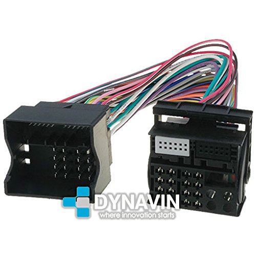 ISO-QUAD.400 - Conector iso universal para instalar radios en Audi, Seat, VW y Skoda.