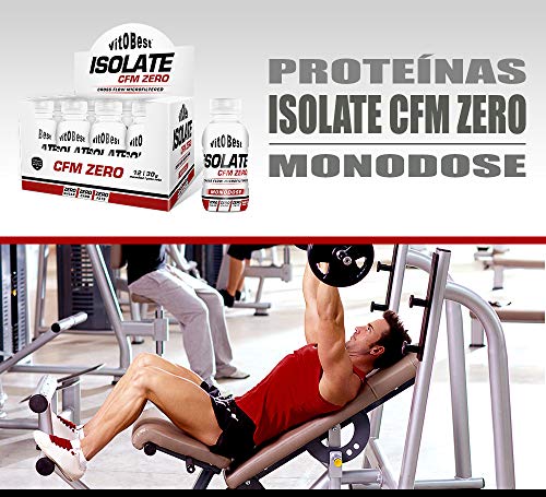 ISOLATE CFM 100% MONODOSIS 12 Uds./ 30 g VAINILLA - Suplementos Alimentación y Suplementos Deportivos - Vitobest