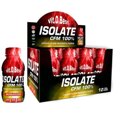 ISOLATE CFM 100% MONODOSIS 12 Uds./ 30 g VAINILLA - Suplementos Alimentación y Suplementos Deportivos - Vitobest