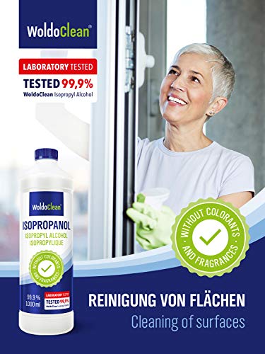 Isopropilico Alcohol 99,9% Limpieza y pulverizar - 1.000ml Isopropilico Alcohol 99,9% Limpieza y pulverizar - 1.000ml