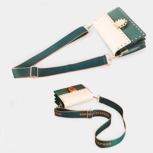 iSpchen - Bolso Bandolera para Mujer, 75 – 135 cm, Correa Ajustable y Repuesto, para el Hombro iSpchen - Bolso Bandolera para Mujer, 75 – 135 cm, Correa Ajustable y Repuesto, para el Hombro
