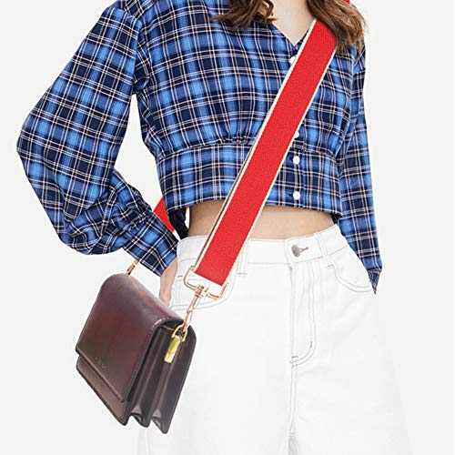 iSpchen - Bolso Bandolera para Mujer, 75 – 135 cm, Correa Ajustable y Repuesto, para el Hombro iSpchen - Bolso Bandolera para Mujer, 75 – 135 cm, Correa Ajustable y Repuesto, para el Hombro