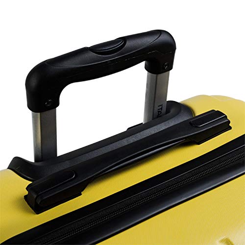 ITACA - Maleta de Viaje Grande XL rígida 4 Ruedas Trolley 73 cm de abs Lisa. cómoda y Ligera. Calidad diseño Gran Capacidad. Estilo y Marca. 771170, Color Amarillo ITACA - Maleta de Viaje Grande XL rígida 4 Ruedas Trolley 73 cm de abs Lisa. cómoda y Ligera. Calidad diseño Gran Capacidad. Estilo y Marca. 771170, Color Amarillo