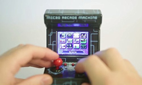ITAL - Consola Mini Arcade recreativa portátil con 250 Juegos Perfecta para Regalo de niños y Adultos con diseño Retro