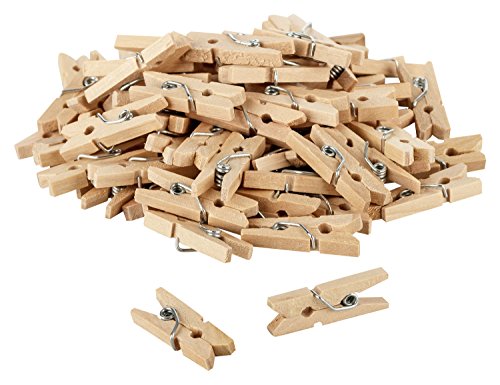 Itenga 80 x pinzas decorativas de 2,5 cm de madera, mini pinzas de madera, pinzas de la ropa, mini pinzas de madera, pinzas para decorar, tamaño: aprox. 2,5 Itenga 80 x pinzas decorativas de 2,5 cm de madera, mini pinzas de madera, pinzas de la ropa, mini pinzas de madera, pinzas para decorar, tamaño: aprox. 2,5