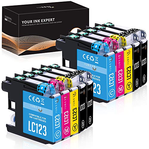 IUBEST LC123 Compatible con Brother LC-123 Cartuchos de tinta para Brother DCP-J132W J152W J172W J552DW J752DW J4110DW, MFC-J245 J470DW J650DW J870DW J4410DW J4510DW J4610DW J4710DW J6520DW J6720DW IUBEST LC123 Compatible con Brother LC-123 Cartuchos de tinta para Brother DCP-J132W J152W J172W J552DW J752DW J4110DW, MFC-J245 J470DW J650DW J870DW J4410DW J4510DW J4610DW J4710DW J6520DW J6720DW