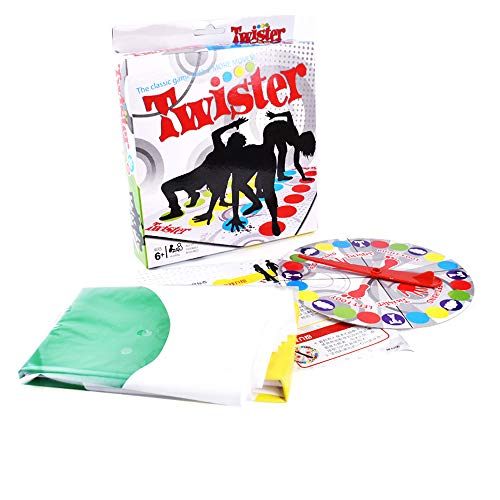 IWILCS Twister Juego, tapete de Juego Infantil, Juego de Fiesta, Juegos de Habilidad para niños y Adultos, Manta de Juegos de Mesa