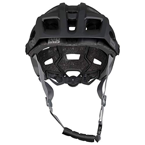 IXS RS EVO - Casco de Bicicleta de montaña para Adulto, Unisex, Color Negro, SM (54-58 cm)