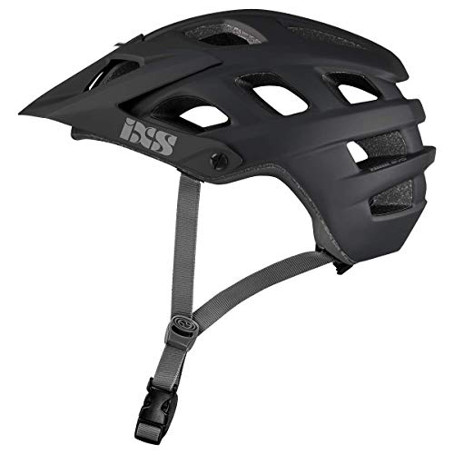 IXS RS EVO - Casco de Bicicleta de montaña para Adulto, Unisex, Color Negro, SM (54-58 cm)