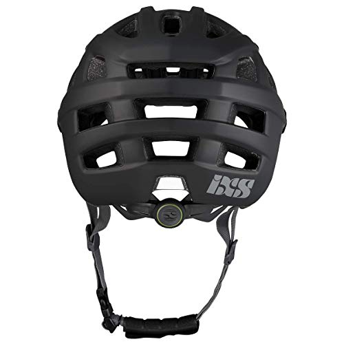 IXS RS EVO - Casco de Bicicleta de montaña para Adulto, Unisex, Color Negro, SM (54-58 cm)