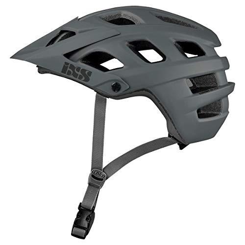 IXS RS EVO - Casco de Bicicleta de montaña para Adulto, Unisex, Grafito, SM (54-58 cm)