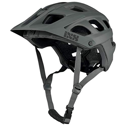 IXS RS EVO - Casco de Bicicleta de montaña para Adulto, Unisex, Grafito, SM (54-58 cm)