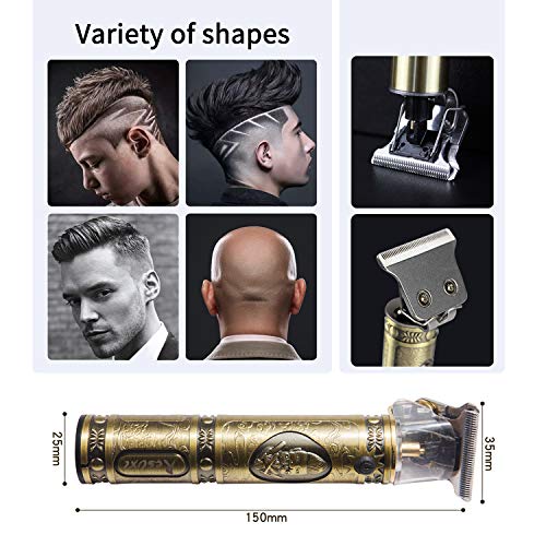 J TOHLO Profesional Hombres Cortadora de Cabello Cortapelos para Hombres Maquina de Cortar Pelos Profesional Cortadora de Barba, Máquina Cortar Pelo Inalámbrico Batería J TOHLO Profesional Hombres Cortadora de Cabello Cortapelos para Hombres Maquina de Cortar Pelos Profesional Cortadora de Barba, Máquina Cortar Pelo Inalámbrico Batería