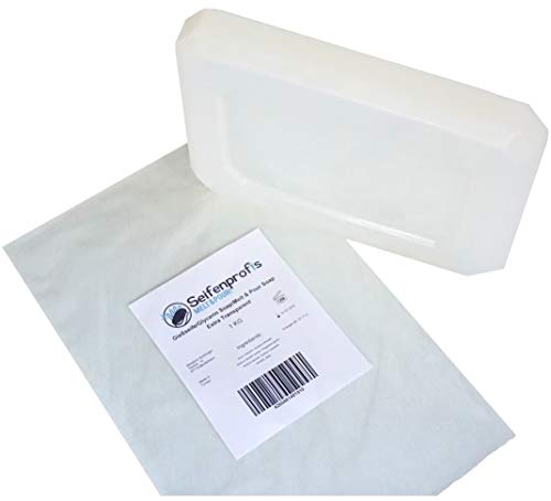 Jabón base de glicerina, transparente (libre de SLS) (1kg transparente) Jabón base de glicerina, transparente (libre de SLS) (1kg transparente)