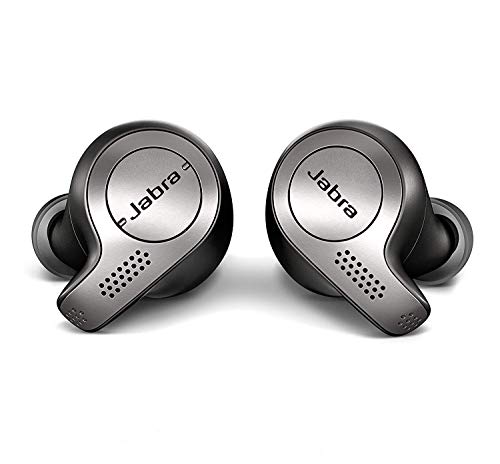 Jabra Elite 65t – Auriculares Bluetooth con Cancelación Pasiva del Ruido, Tecnología de Cuatro Micrófonos para Auténticas Llamadas Inalámbricas y Música, Negro Titanio Jabra Elite 65t – Auriculares Bluetooth con Cancelación Pasiva del Ruido, Tecnología de Cuatro Micrófonos para Auténticas Llamadas Inalámbricas y Música, Negro Titanio