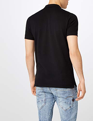 Jack & Jones Jjebasic Polo SS Noos, Negro, Large para Hombre