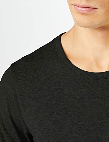 Jack & Jones Storm Sweat - Camiseta de manga larga con cuello redondo para hombre, Black C N 010, 52 Jack & Jones Storm Sweat - Camiseta de manga larga con cuello redondo para hombre, Black C N 010, 52