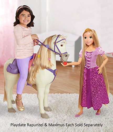 Jakks Pacific- Princesas Disney, muñeca Rapunzel tamaño Especial (80 cm), Multicolor (61773)