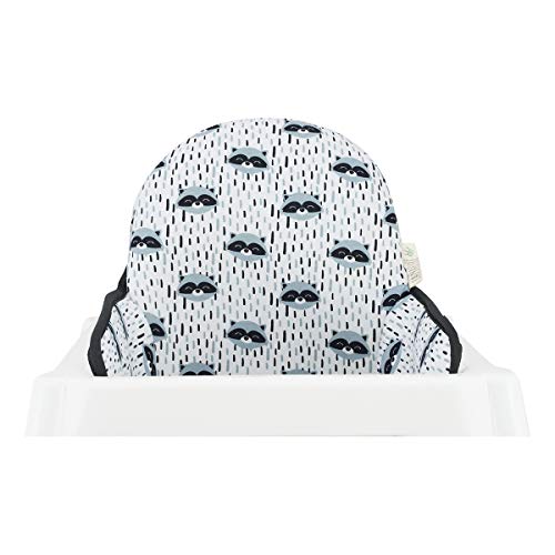 JANABEBE Colchoneta para trona antilop Ikea (Raccoon) JANABEBE Colchoneta para trona antilop Ikea (Raccoon)
