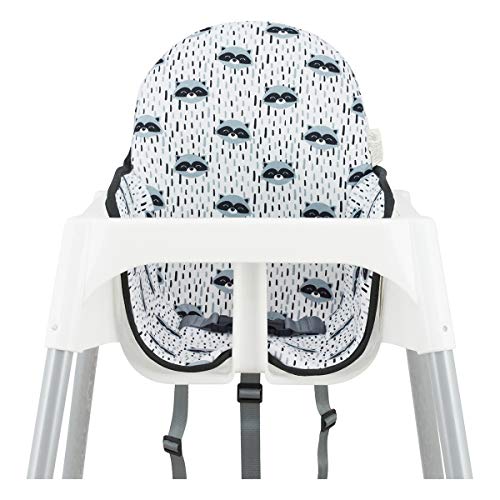 JANABEBE Colchoneta para trona antilop Ikea (Raccoon) JANABEBE Colchoneta para trona antilop Ikea (Raccoon)