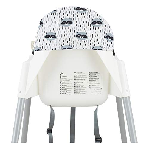 JANABEBE Colchoneta para trona antilop Ikea (Raccoon) JANABEBE Colchoneta para trona antilop Ikea (Raccoon)