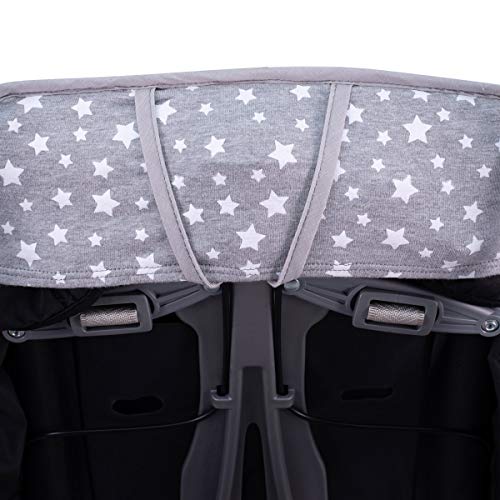 JANABEBE Colchoneta Universal para Cochecito + Arneses (White Star) JANABEBE Colchoneta Universal para Cochecito + Arneses (White Star)