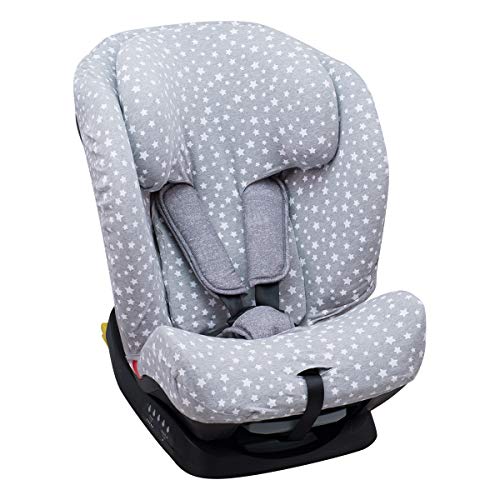 JANABEBE Funda compatible con Bebe Confort Titan Nomad White Star JANABEBE Funda compatible con Bebe Confort Titan Nomad White Star