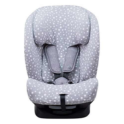 JANABEBE Funda compatible con Bebe Confort Titan Nomad White Star JANABEBE Funda compatible con Bebe Confort Titan Nomad White Star