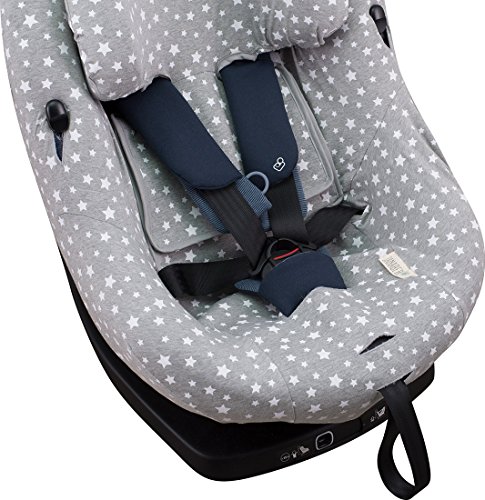 JANABEBE Funda compatible con BebéConfort AxissFix (White Star) JANABEBE Funda compatible con BebéConfort AxissFix (White Star)