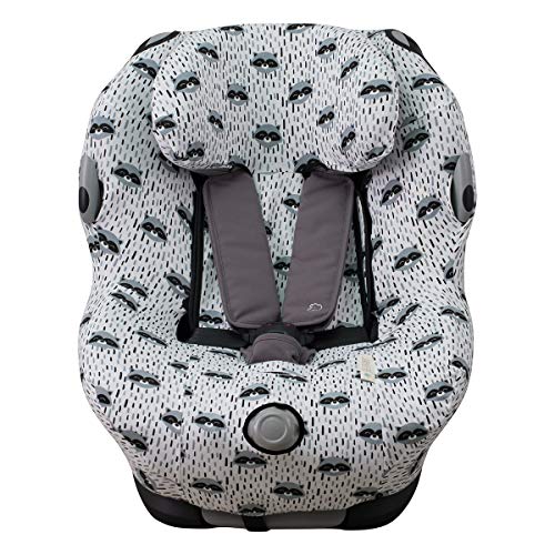 JANABEBE Funda compatible con Maxi Cosi Bébé Confort Opal (Raccoon)