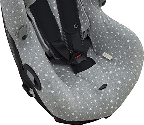 JANABEBE Funda para Bébé Confort Axiss White Star