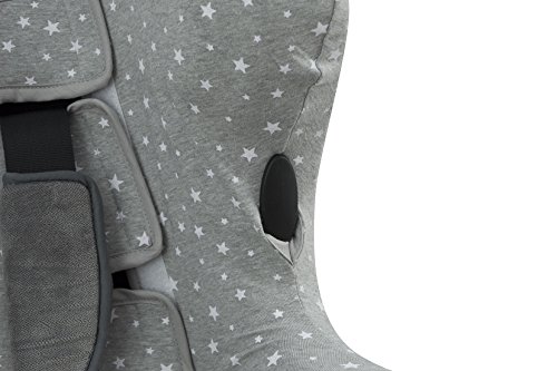 JANABEBE Funda para Bébé Confort Iseos Neo y Auto Kite (White Star)